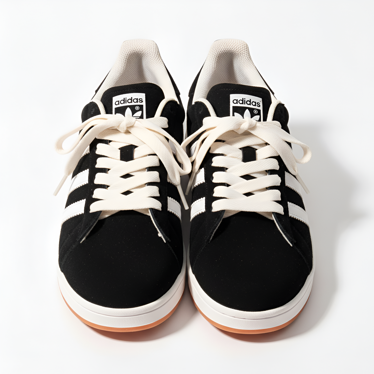 Campus Black White Gum Suede Edition