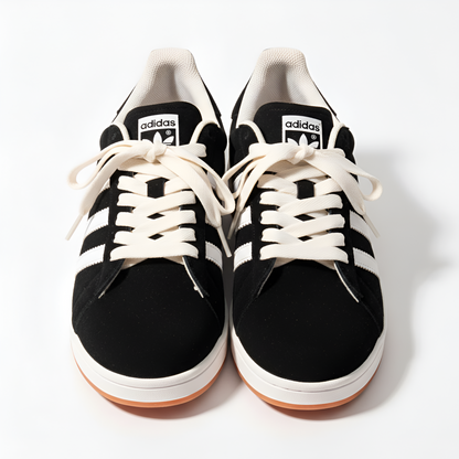 Campus Black White Gum Suede Edition
